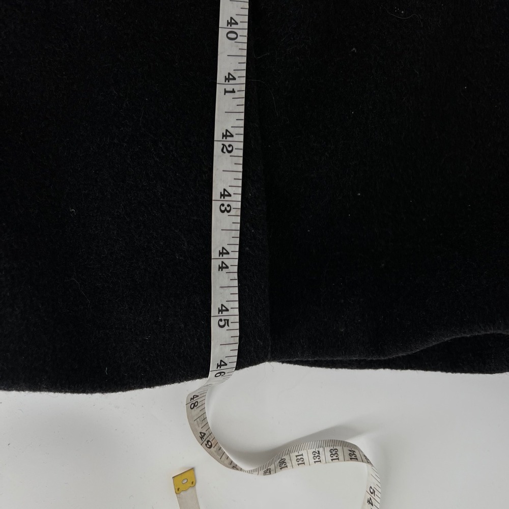 John Ashford Men's‎ 40R 100% Wool Double Breasted Overcoat Topcoat Charcoal Gray - Picture 10 of 10